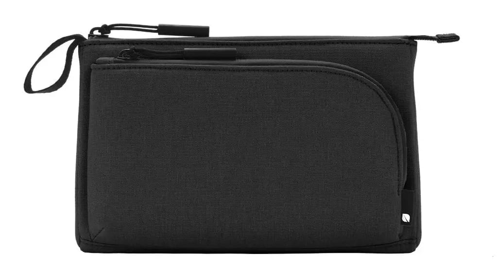 Incase Facet Accessory Organizer in Recycled Twill - Black