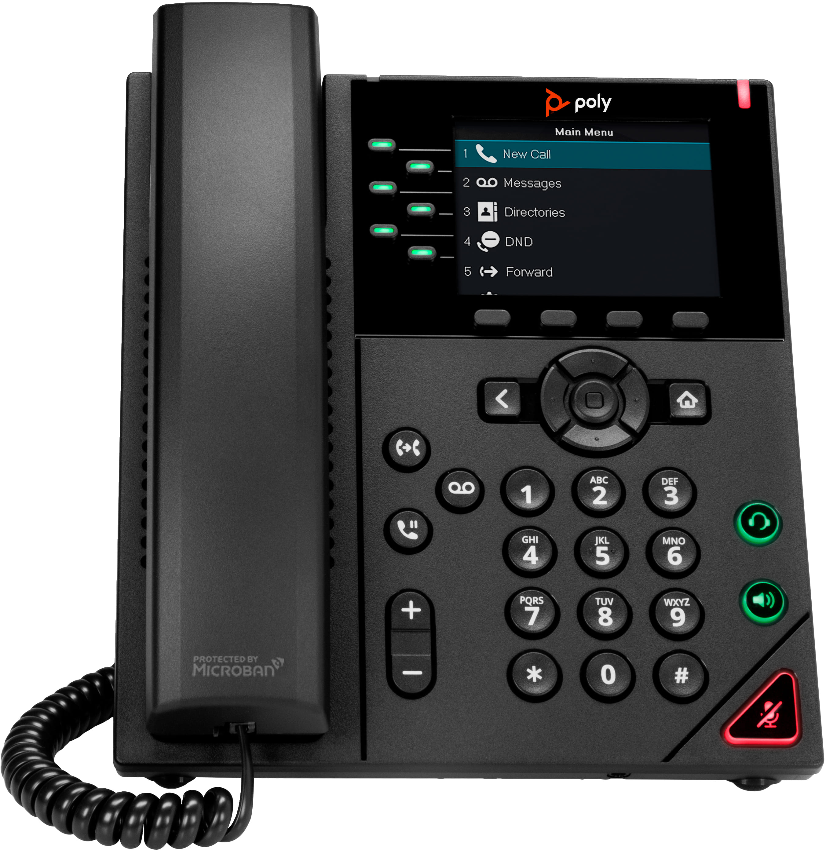 HP Poly VVX 350 Desktop Phone PoE