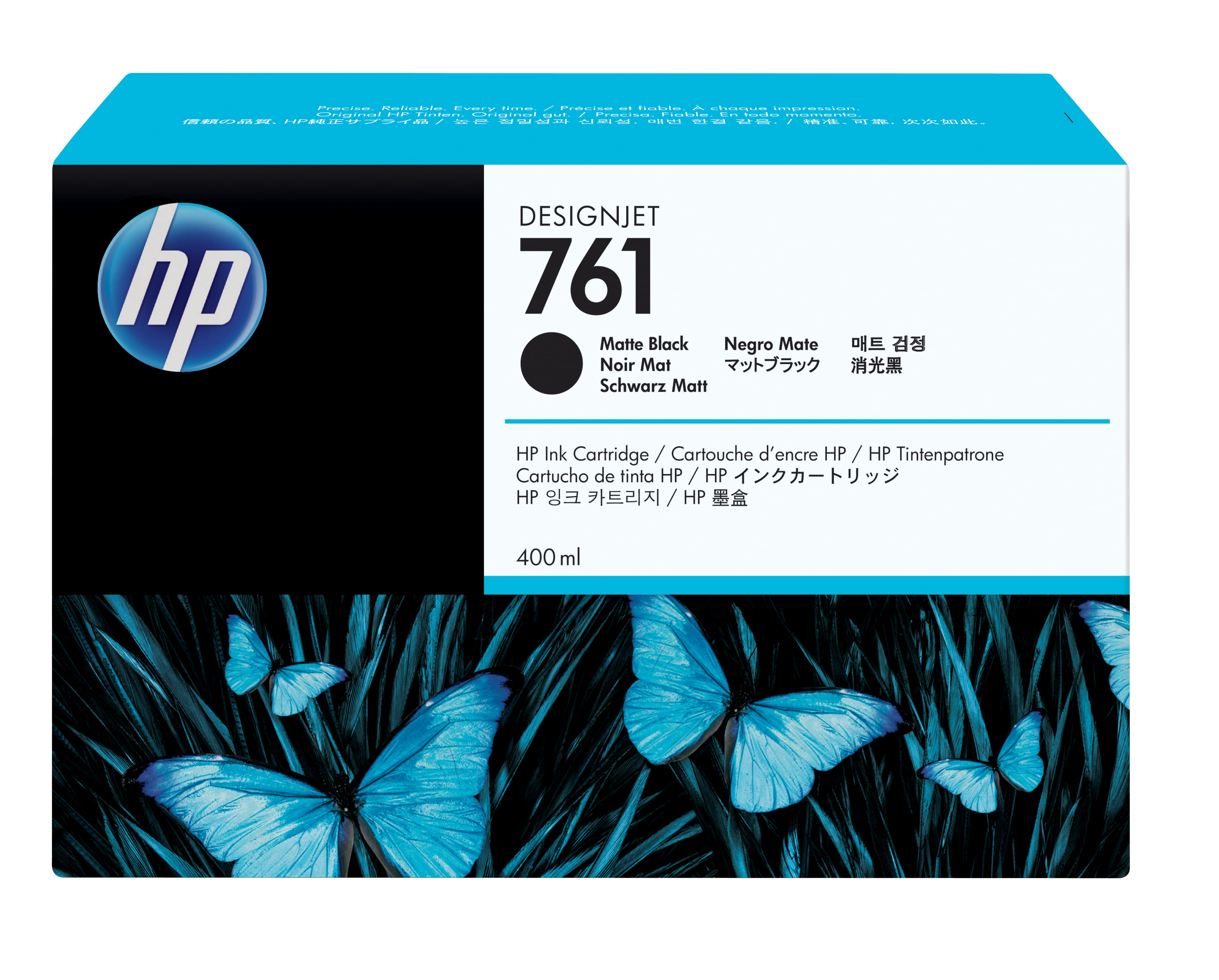 HP 761 400ml Original Matte - Black