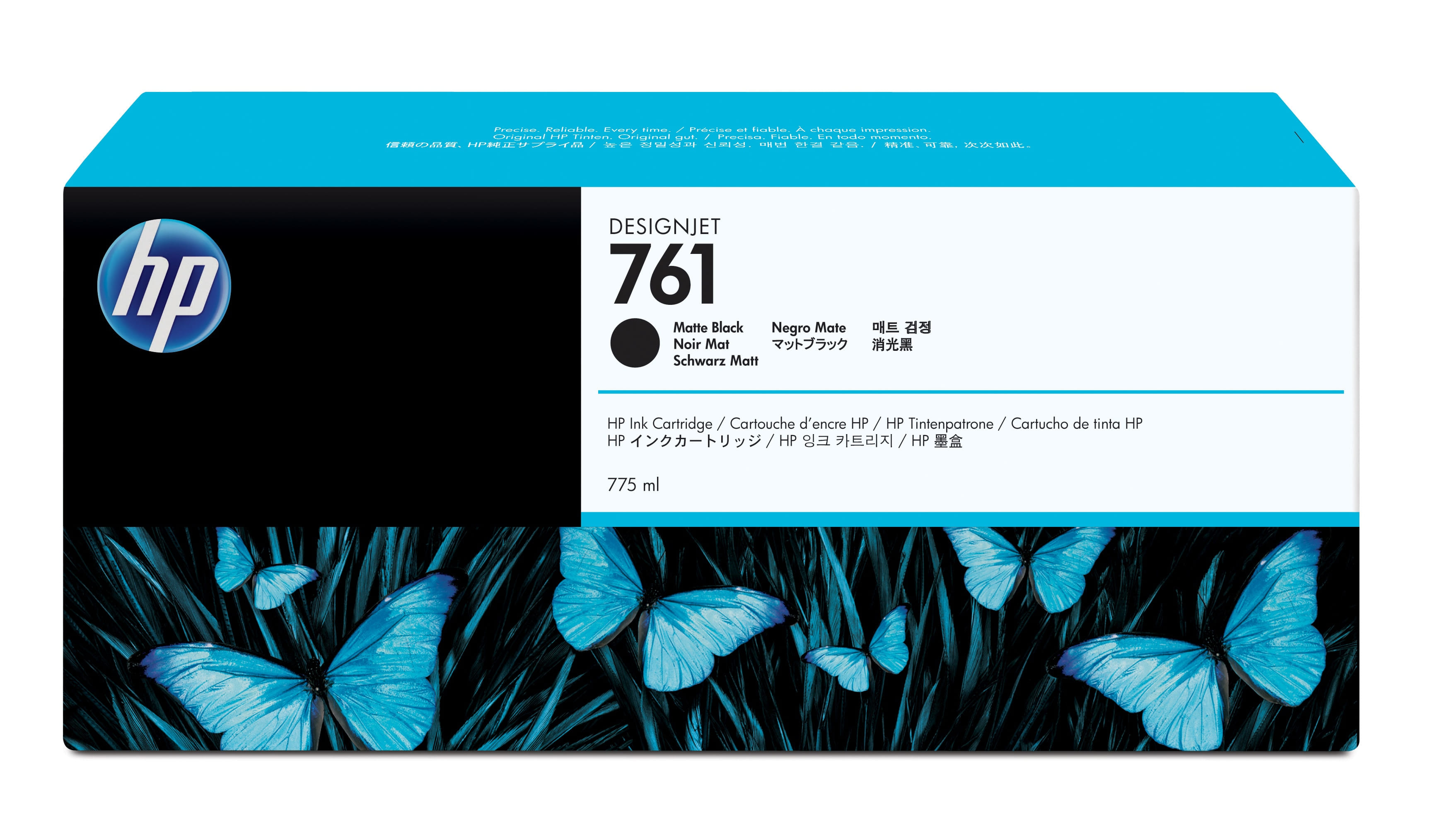 HP Ink Cartridge No 761 775ML MAT BLK DJ