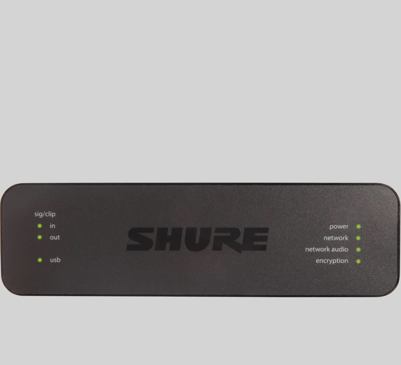 Shure 4CH In/2CH Out USB Audio Network Interface