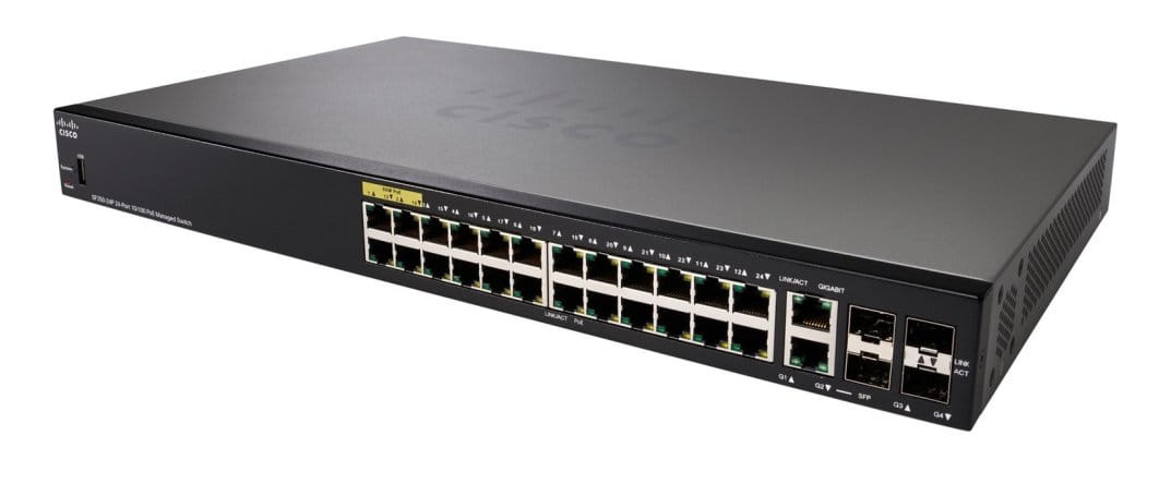 Cisco CISCO SF350-24P 24-PORT 10/100 POE MANAG