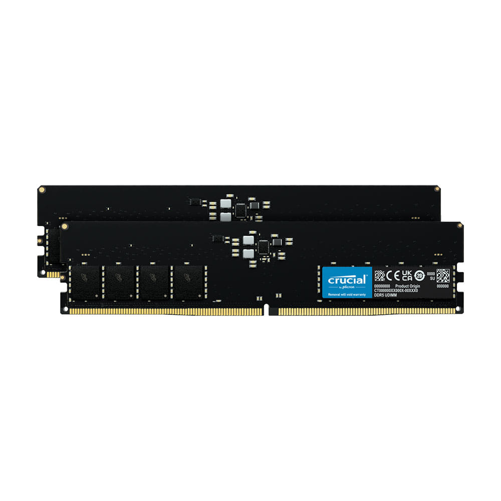 Crucial 32GB(2x16GB) DDR5-4800 Memory