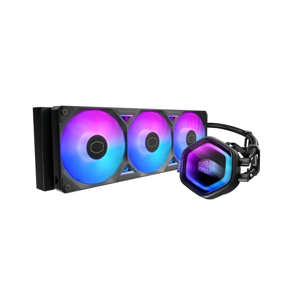 Cooler Master MasterLiquid Atmos II 360 ARGB All-In-One Liquid CPU Cooler - Black