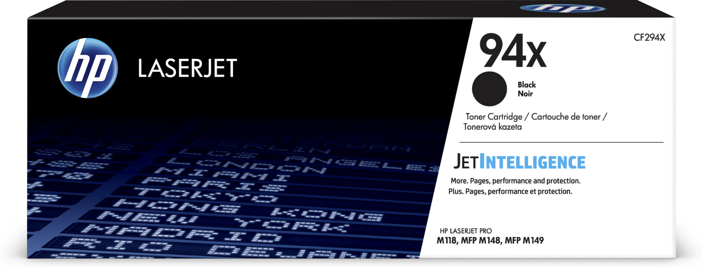 HP 94X Black LaserJet Toner Cartridge 