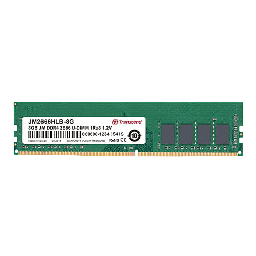 Transcend 8GB DDR4-2666 Memory