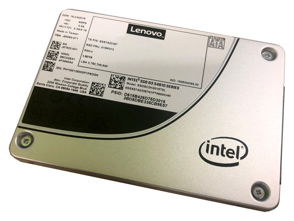 Lenovo S4610 480GB 2.5" SATA SSD