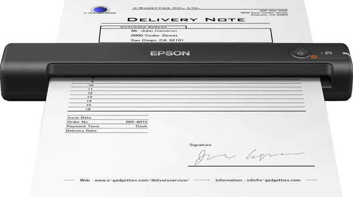 Epson WorkForce ES-50 Flatbed Portable Photo Scanner