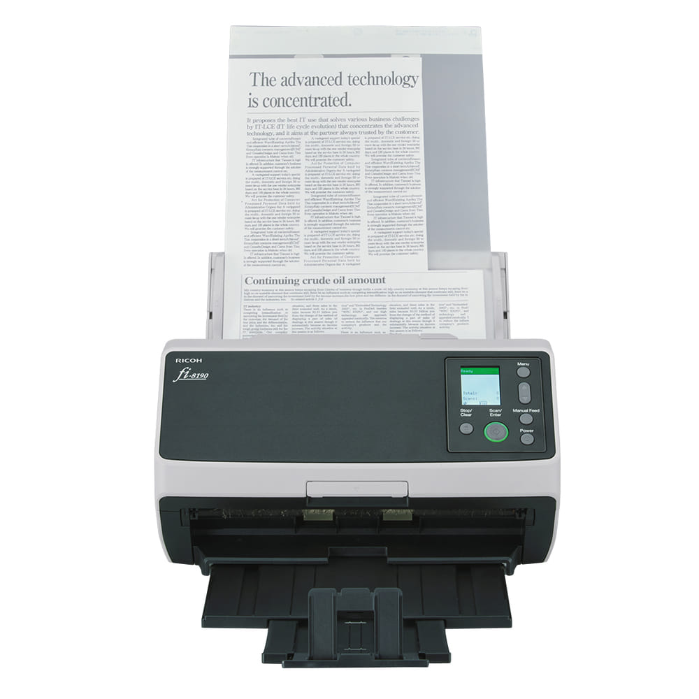 Fujitsu FI-8190 A4 90PPM Duplex DOC Scanner
