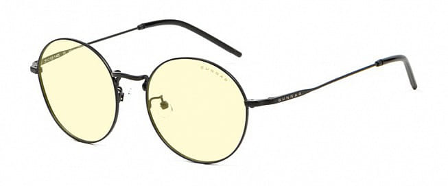 Gunnar Ellipse Amber Indoor Eyewear Onyx
