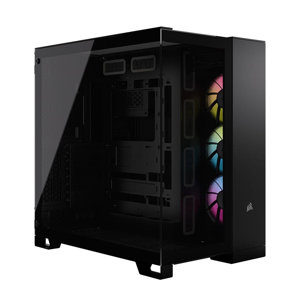 Corsair iCUE Link 6500X RGB ATX Mid-Tower Computer Case - Black