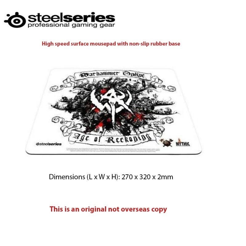 SteelSeries QcK Warhammer Online Age of Reckoning Mouse Pad Limited Edition