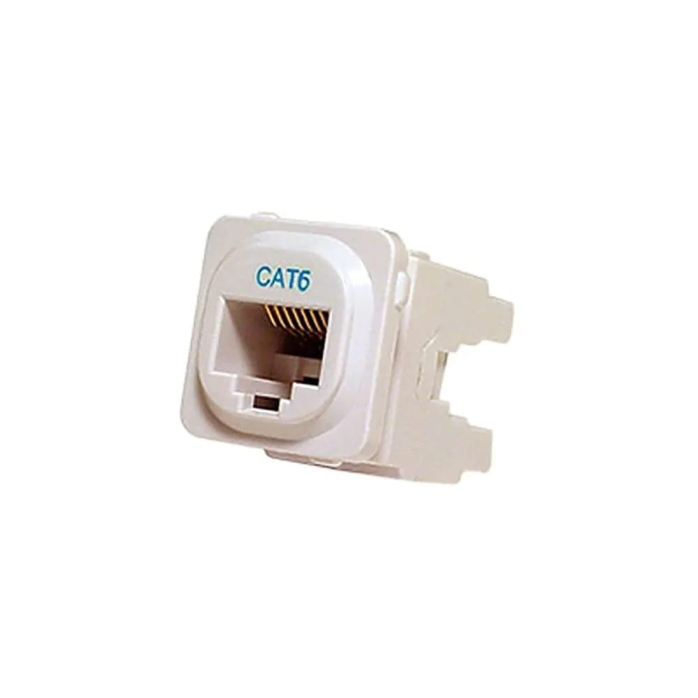 Lindy CAT6 RJ-45 IDC Jack - White (20-Pack)