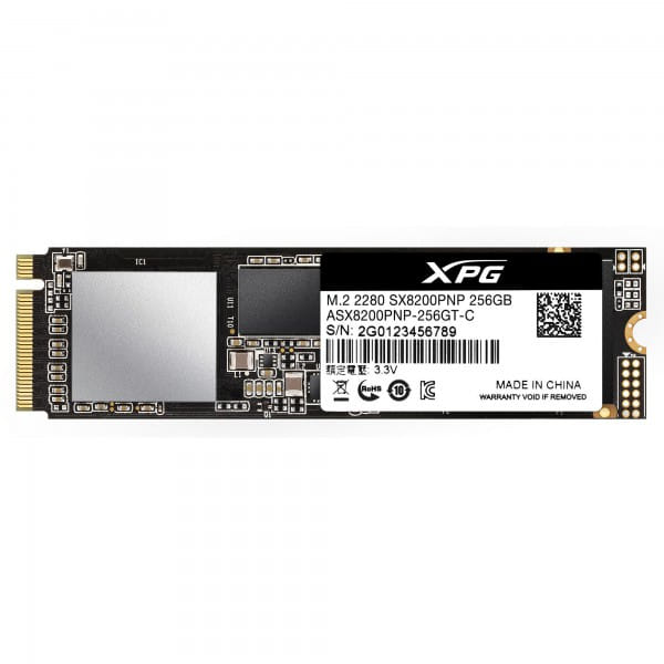 ADATA XPG SX8200 Pro 256GB PCIe M.2 NVMe SSD