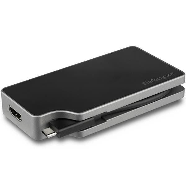StarTech 4-in-1 USB-C Multiport Video Adapter 95W - Space Gray