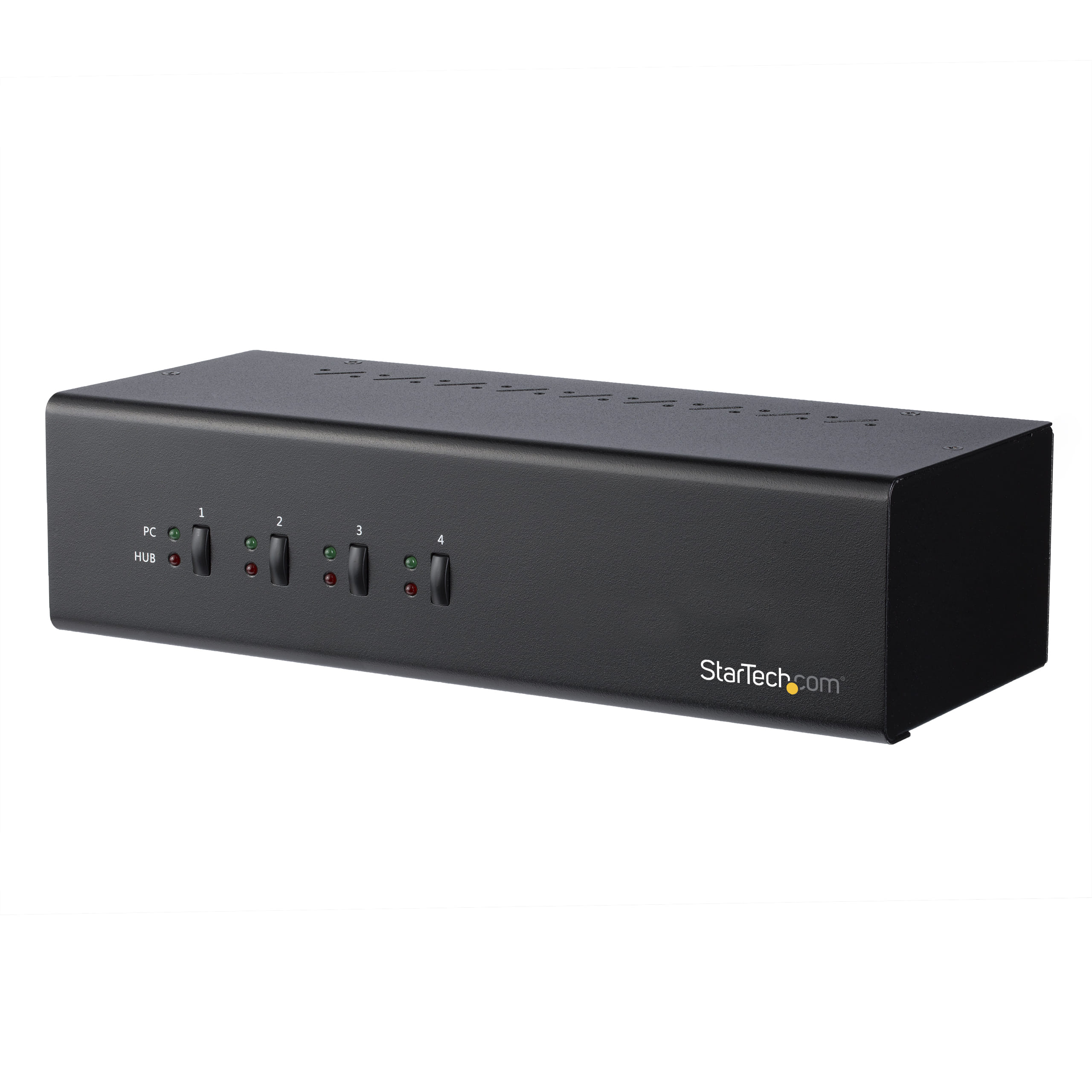 StarTech 4Port DualMonitor DualLink DVI/KVM Switch With USB Hub