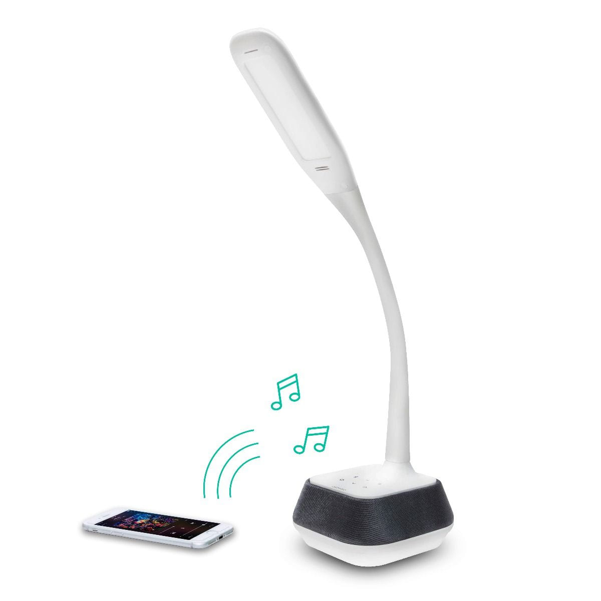 mbeat actiVIVA LED Desk Lamp with Bluetooth Speaker