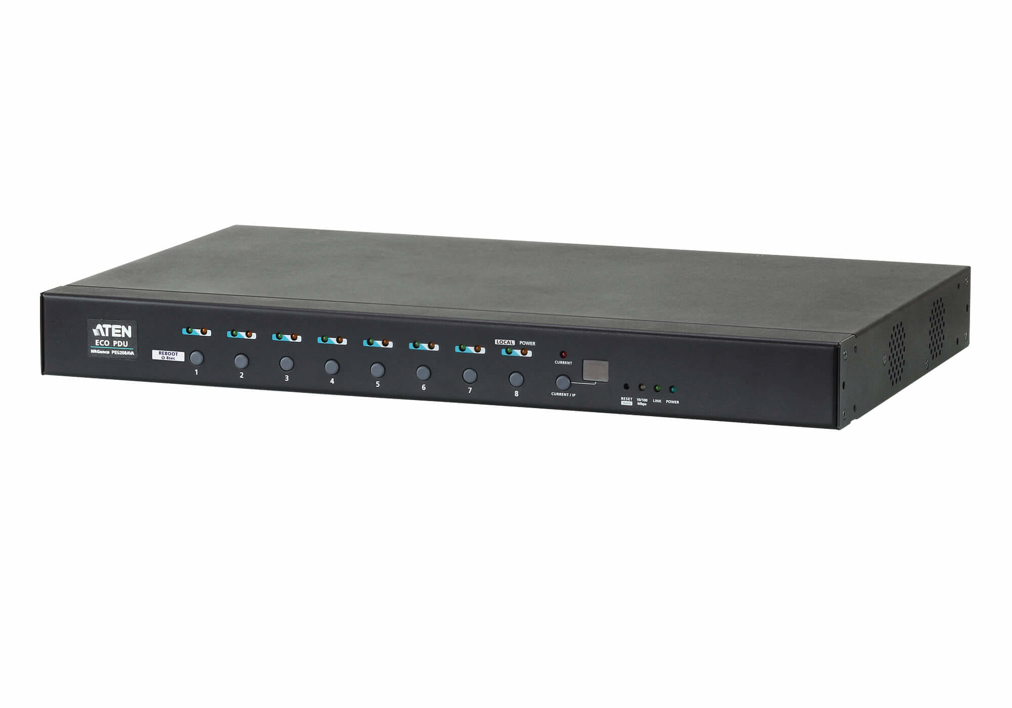 ATEN 8Port 1U 16A Terminal Block Power Input PDU