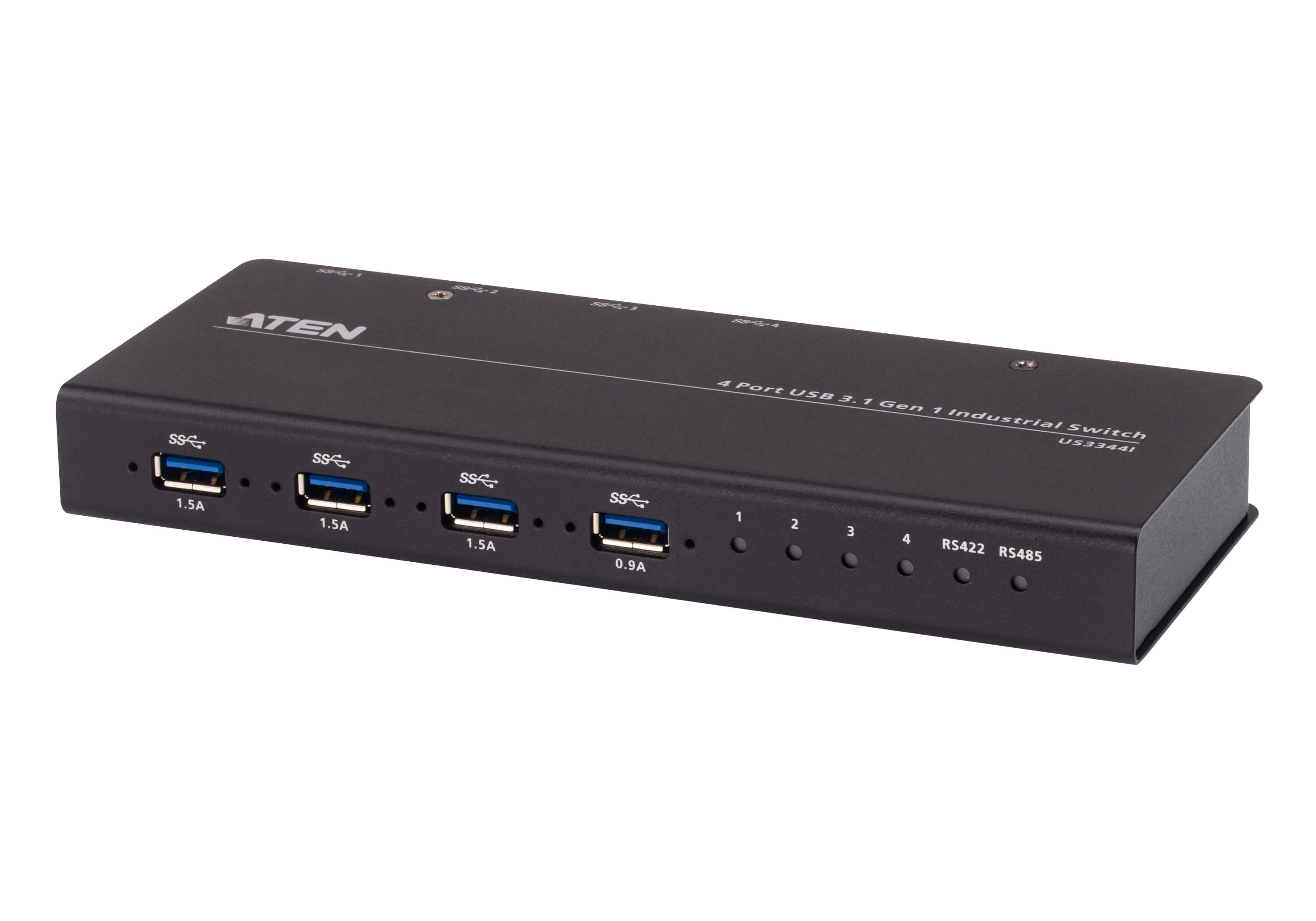 ATEN 4-Port USB 3.1 Gen1 Industrial Hub Switch