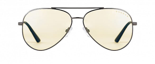 Gunnar Maverick Amber Gunmetal Indoor Digital Eyewear