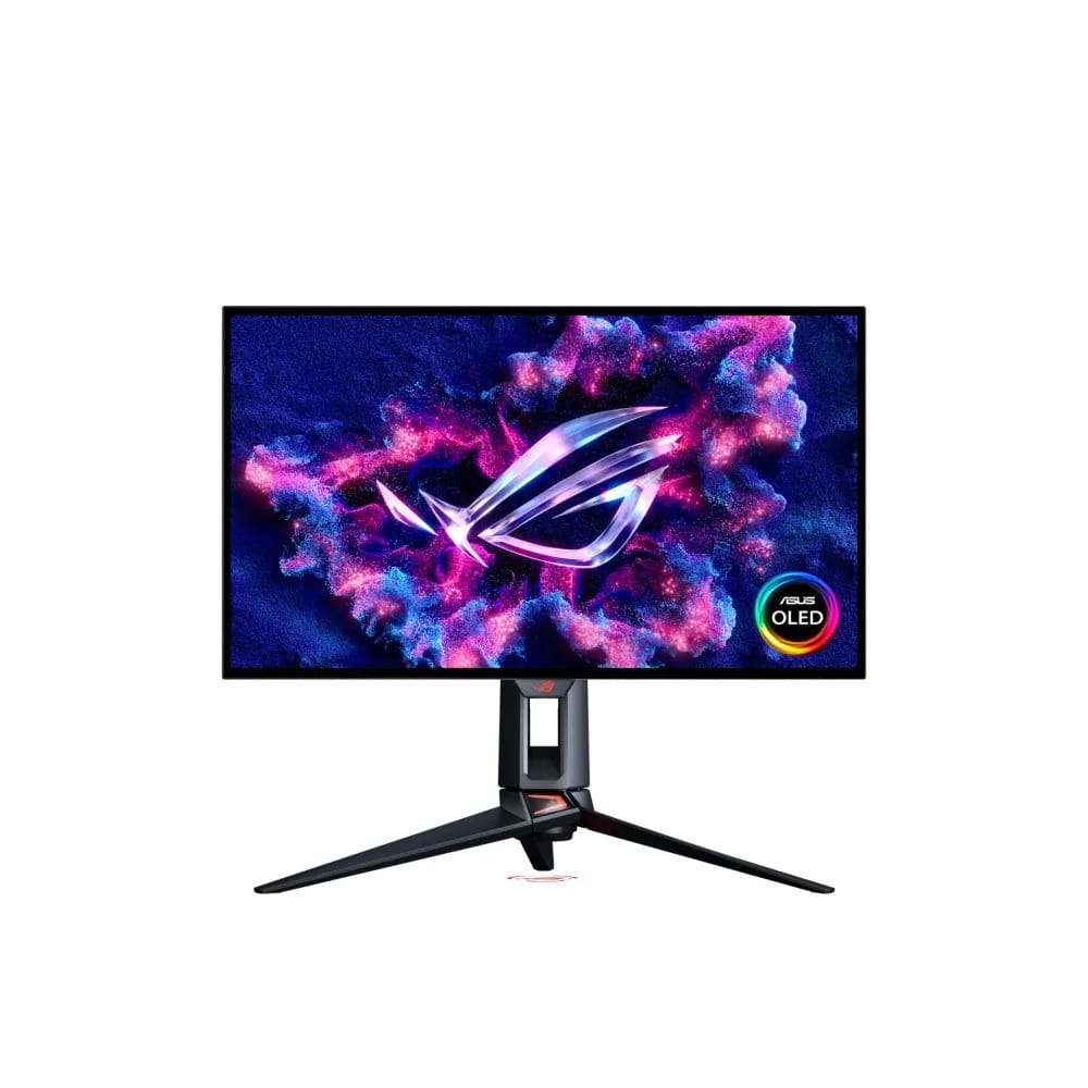 (Ex-Demo) Asus ROG Swift PG27UCWM 27" Tandem RGB OLED Dual Mode UHD 240z / FHD 480Hz TrueBlack Glossy Gaming G-Sync HDR 400 0.03ms Monitor DP 2.1 HDMI 2.1 USB-C 90W GaNFET NEO Proximity Sensor