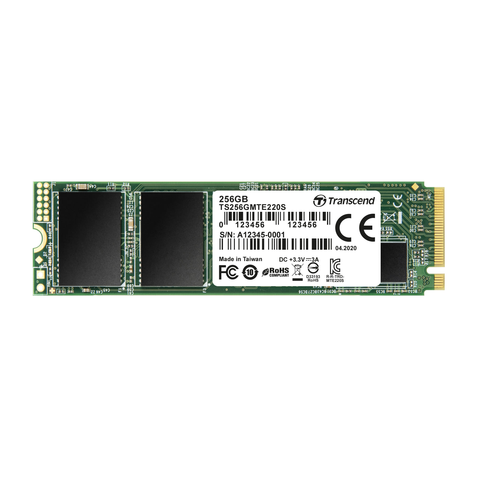 Transcend PCIe SSD 220S 256GB