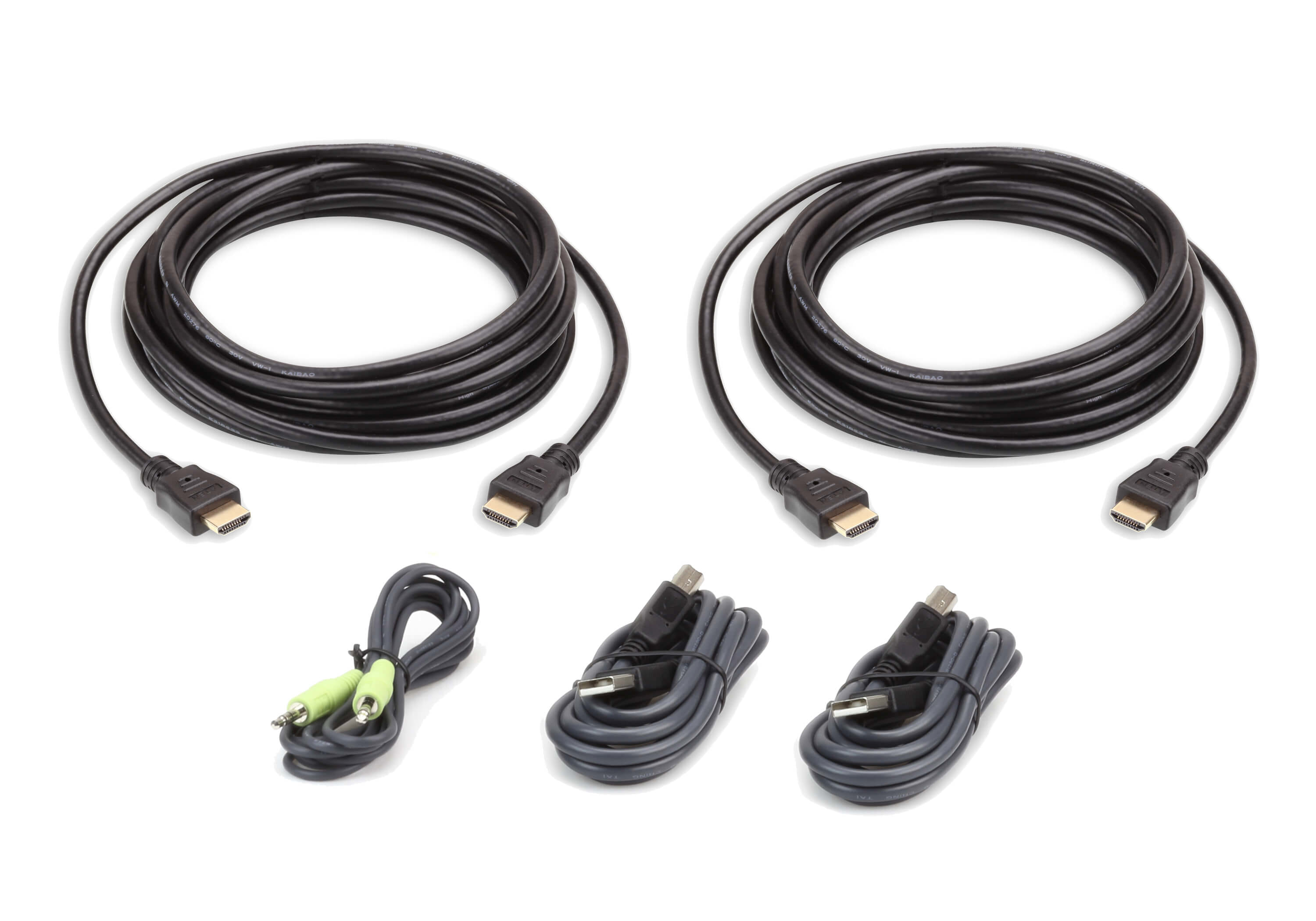 Aten 3M USB HDMI Dual Display KVM Cable Kit