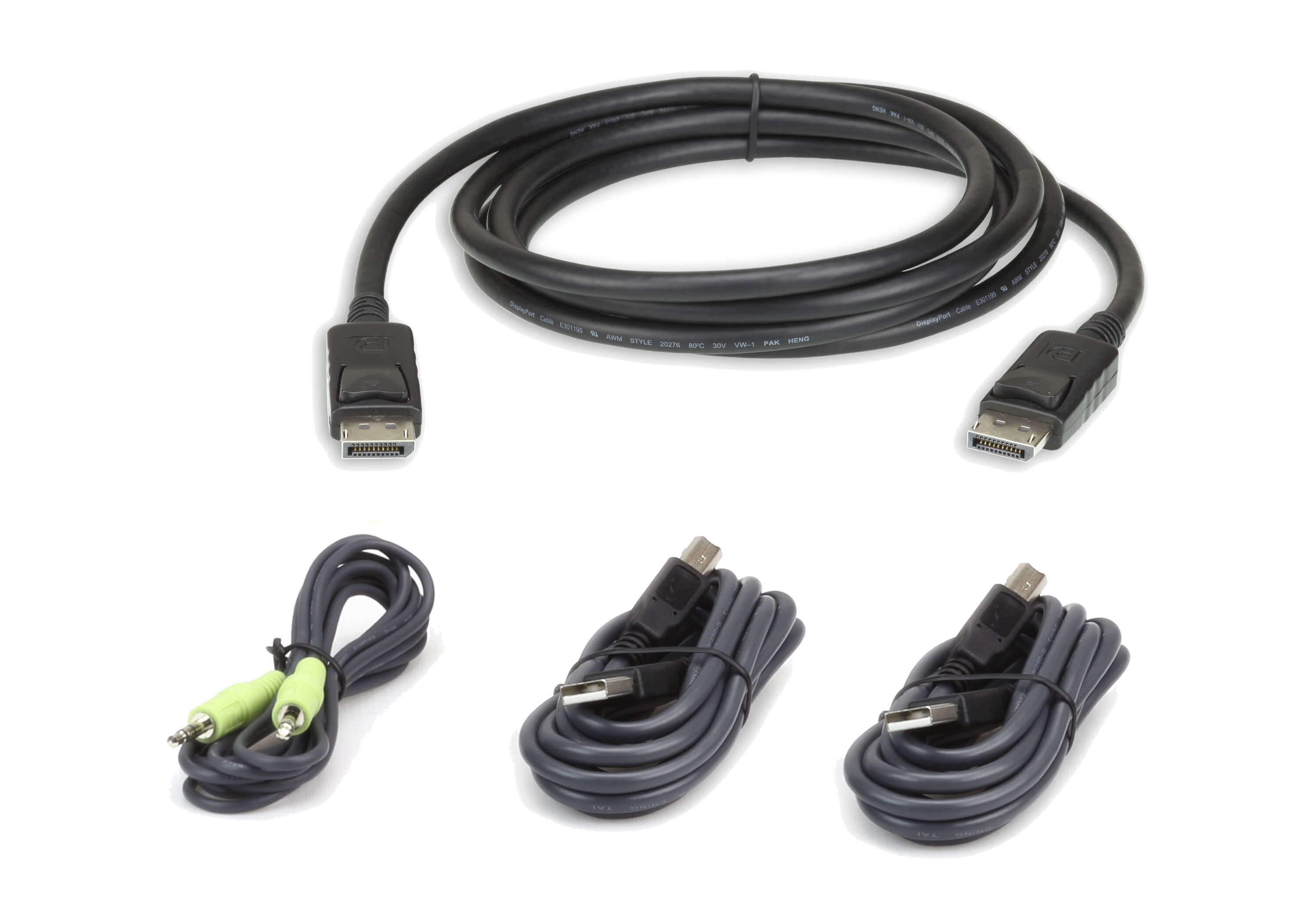 Aten 3m USB DisplayPort Secure KVM Cable Kit