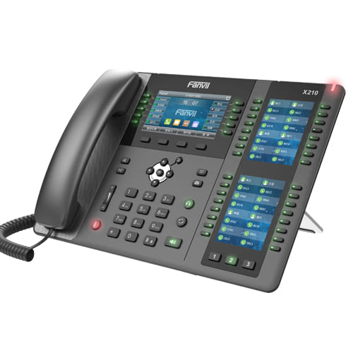 Fanvil IP Phone Black Wired Handset LCD 20 lines