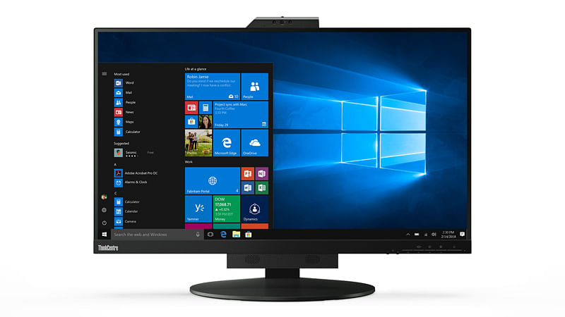 lenovo computer and monitor in one