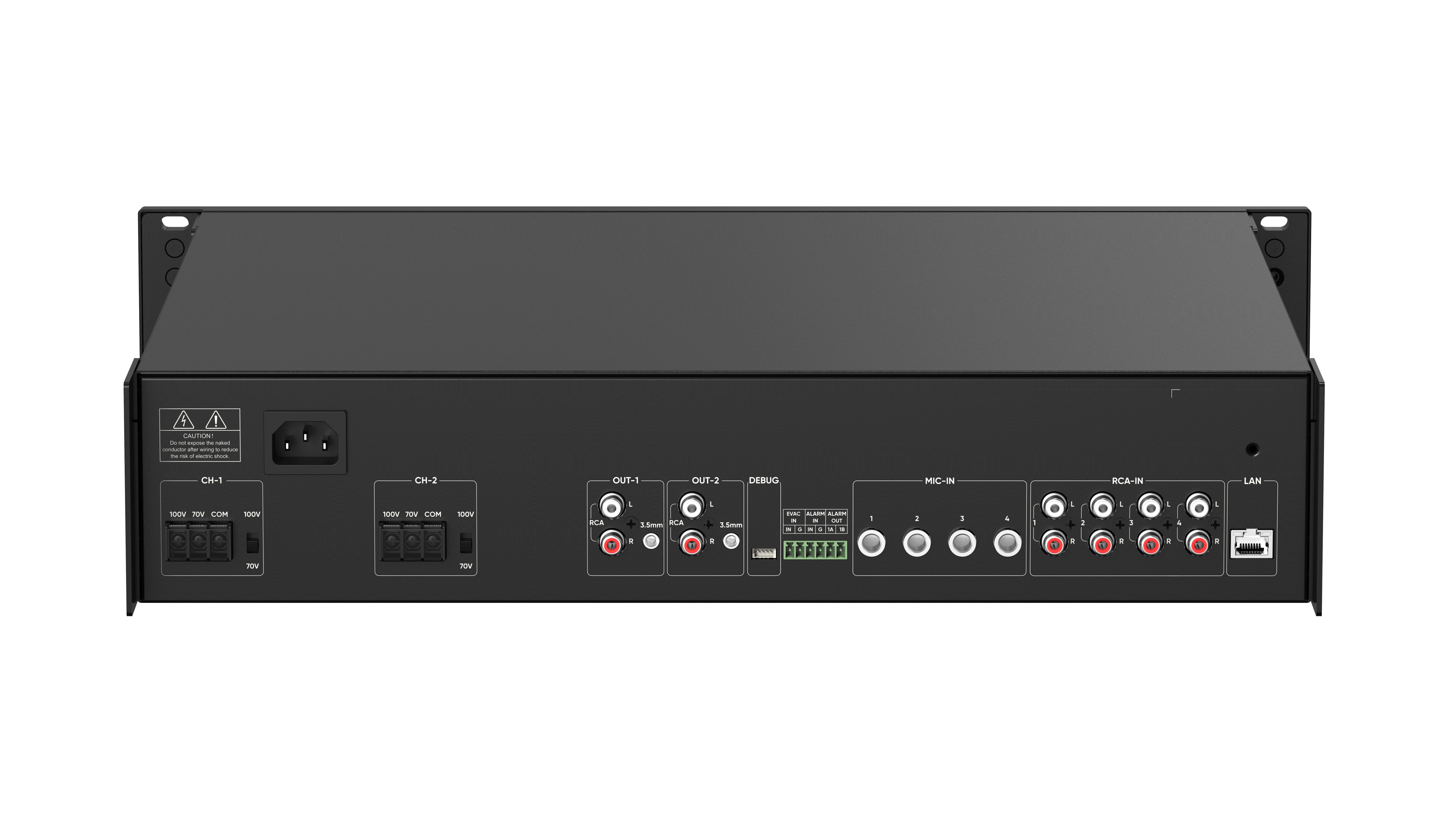 Hikvision 500W 2-Zone Network Amplifier