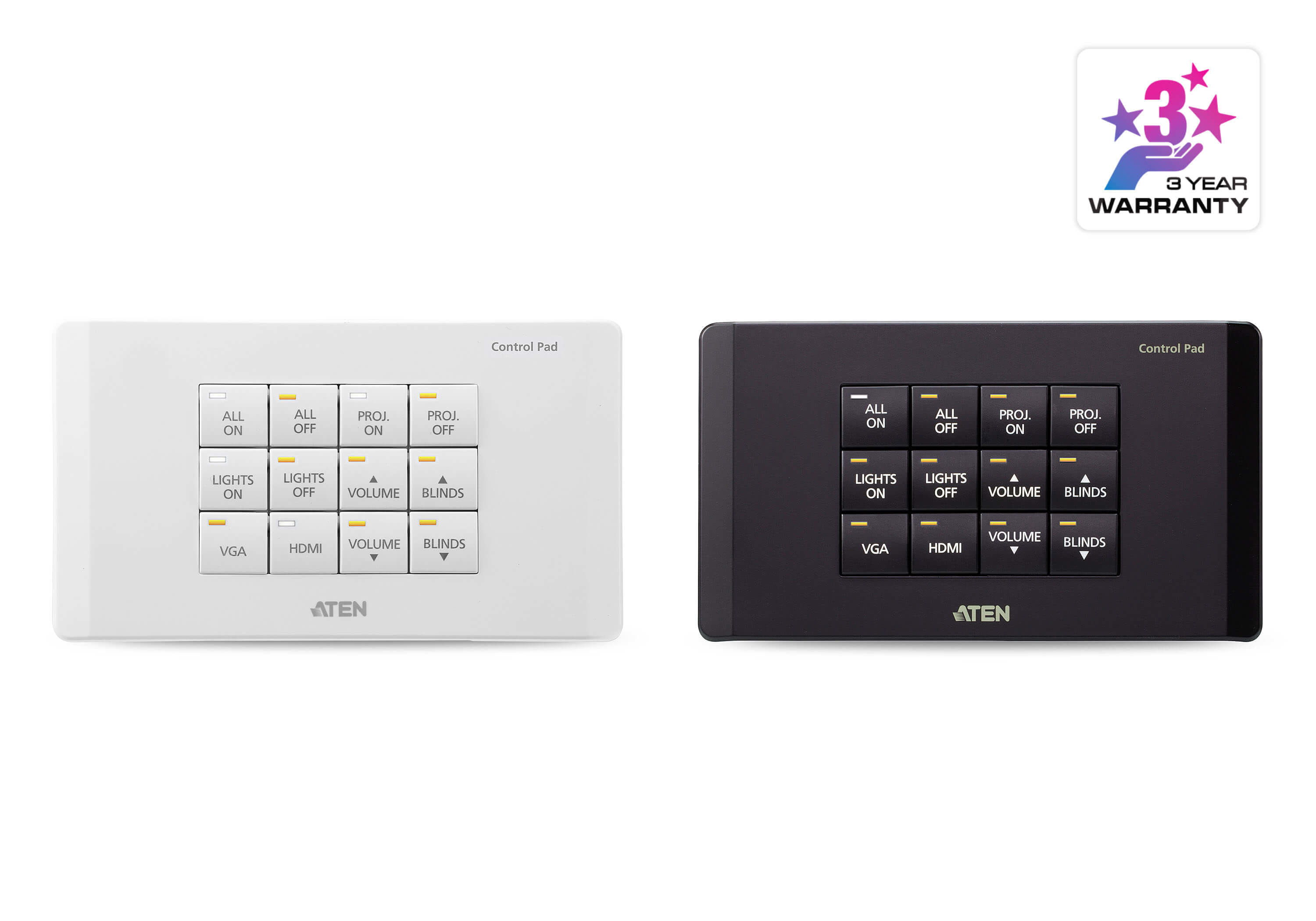 ATEN 12-button Control Pad (EU, 2 Gang)
