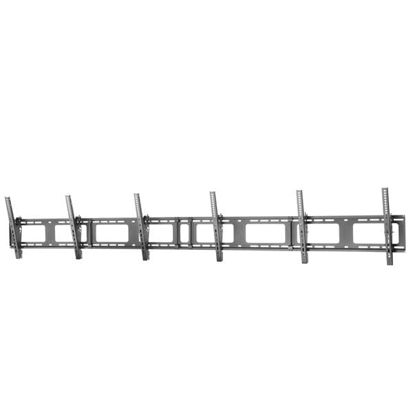Startech Triple-Display TV Wall Mount - Menu Board Mount - Landscape