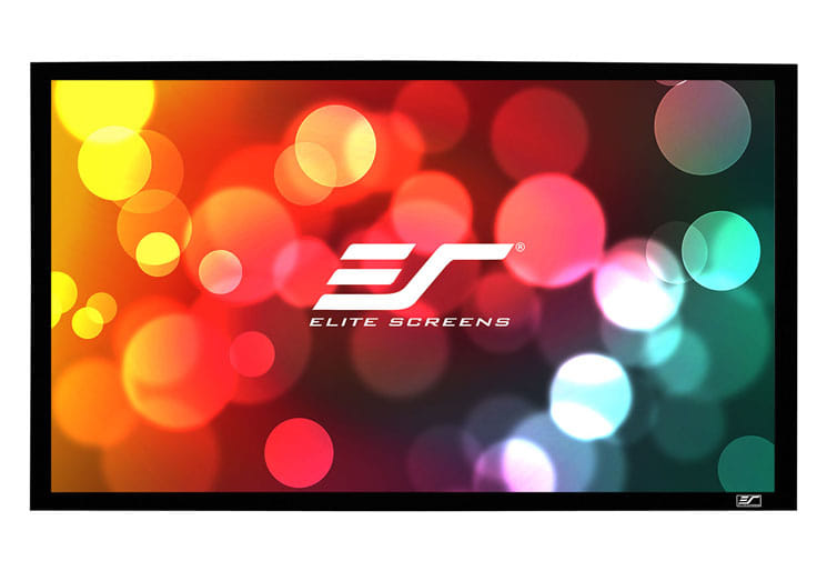 Elite Screens 100" Fixed Projector Screen Black