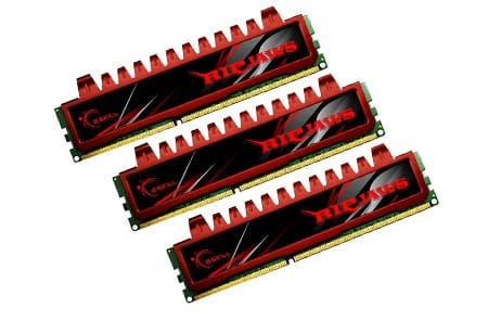 G.Skill RIPJAWS 12GB(4GBX3)DDR3-1600 RAM