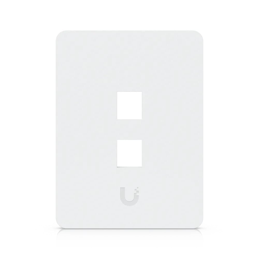 Ubiquiti Keystone Wall Plate Vertical 2-Port 4-Pack