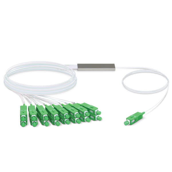 Ubiquiti Networks UF-SPLITTER-16 fibre optic Cable 4.06 m SC/APC White