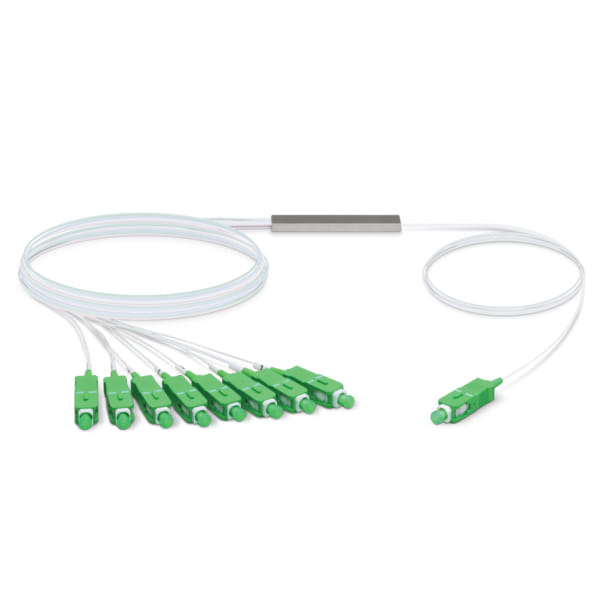 Ubiquiti Networks UF-SPLITTER-8 fibre optic Cable 4.06 m SC/APC White