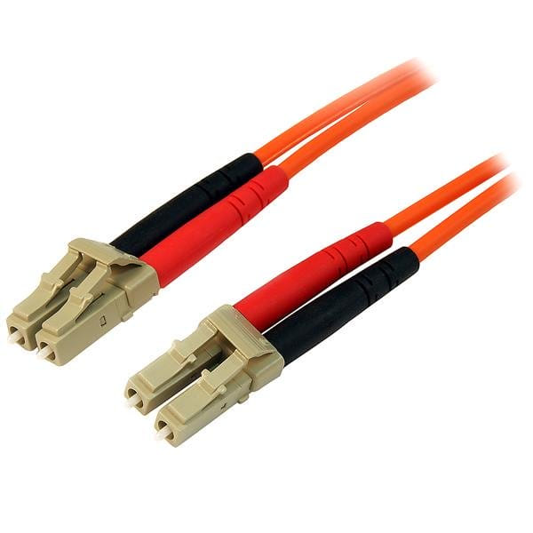StarTech 2m Fiber Optic Cable - Multimode Duplex 50/125, LSZH - LC/LC