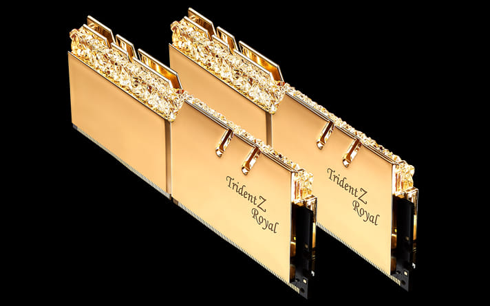 G.Skill TZ ROYAL 32GB(2x16GB) DDR4-3200 Gold