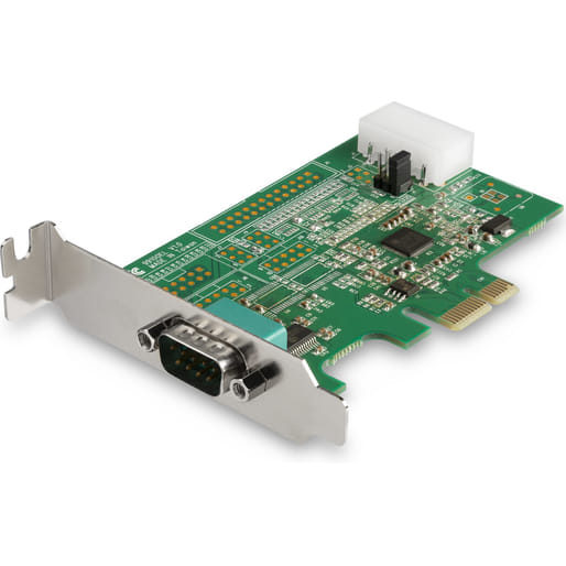 Startech 1-Port RS232 Serial Adapter Card with 16950 UART - PCIe Card