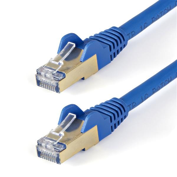 1.5 m CAT6a Cable - Blue - Snagless RJ45 Connectors