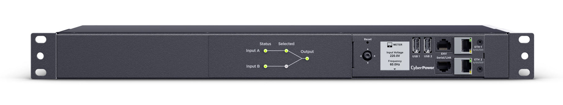 CyberPower 1U 12 Port Switched ATS PDU