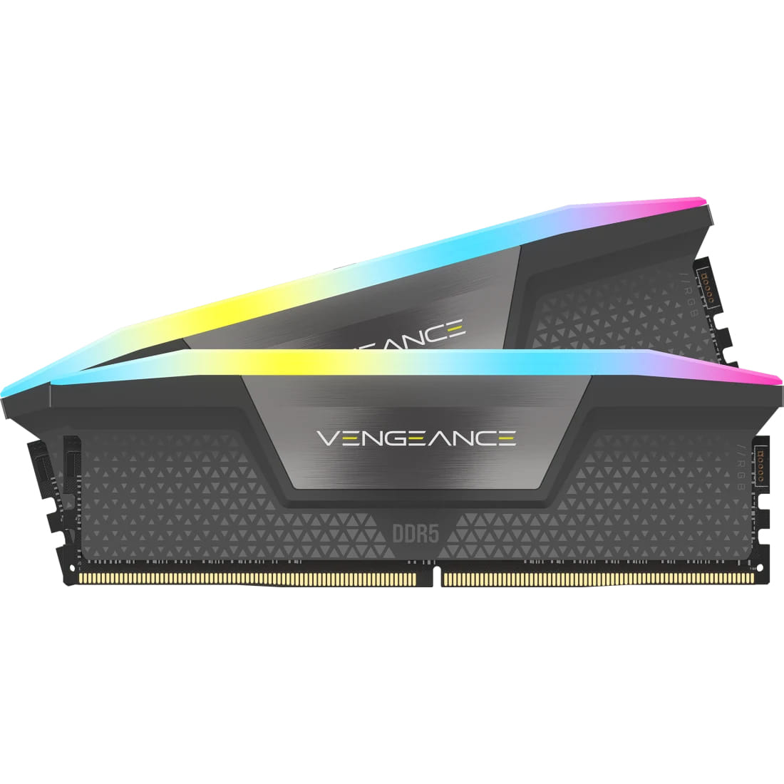 Corsair Vengeance RGB 64GB (2x32GB) DDR5-6000 CL38 Memory - Cool Grey