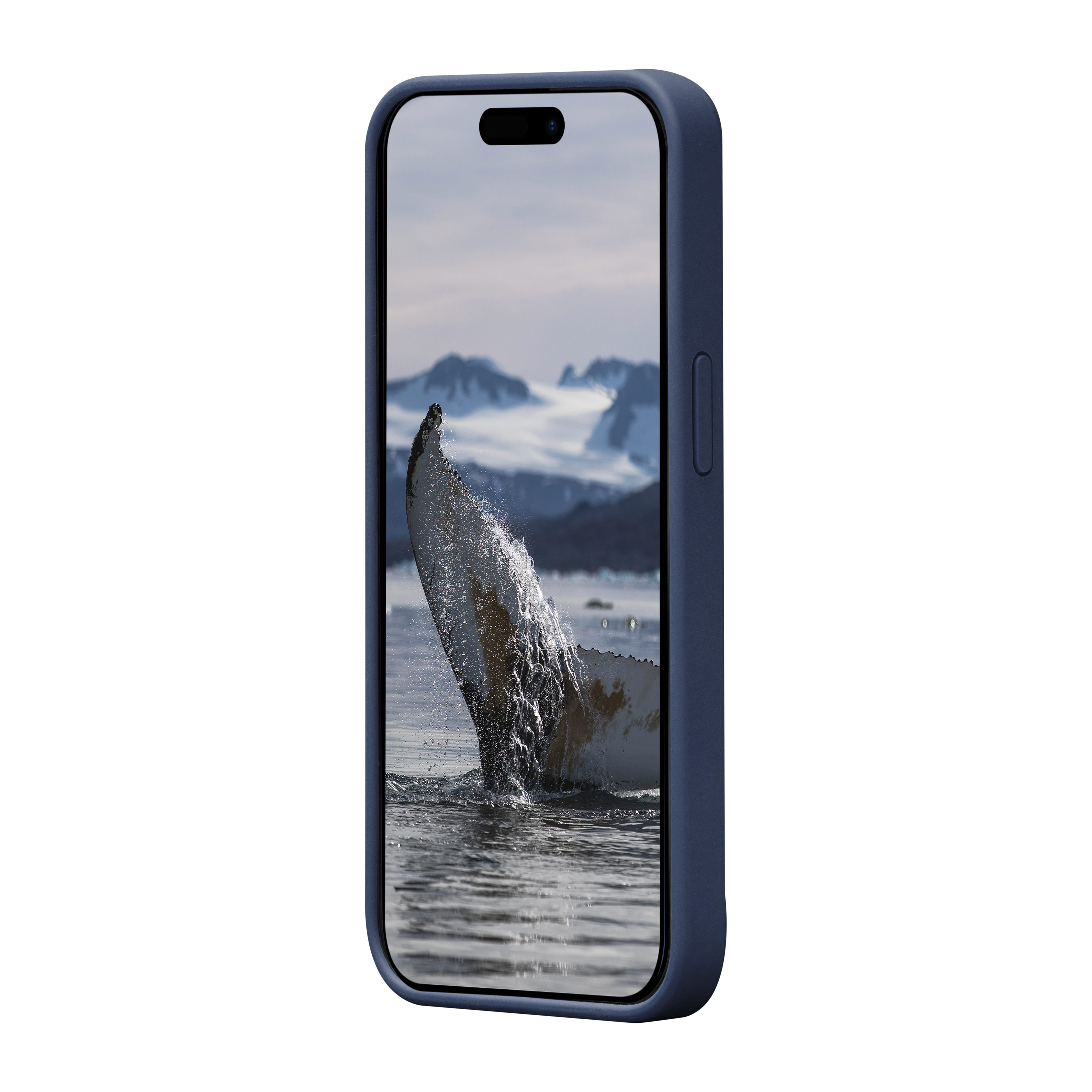 Dbramante Monaco MagSafe iPhone 15 Pro Max Silicone Case - Pacific Blue