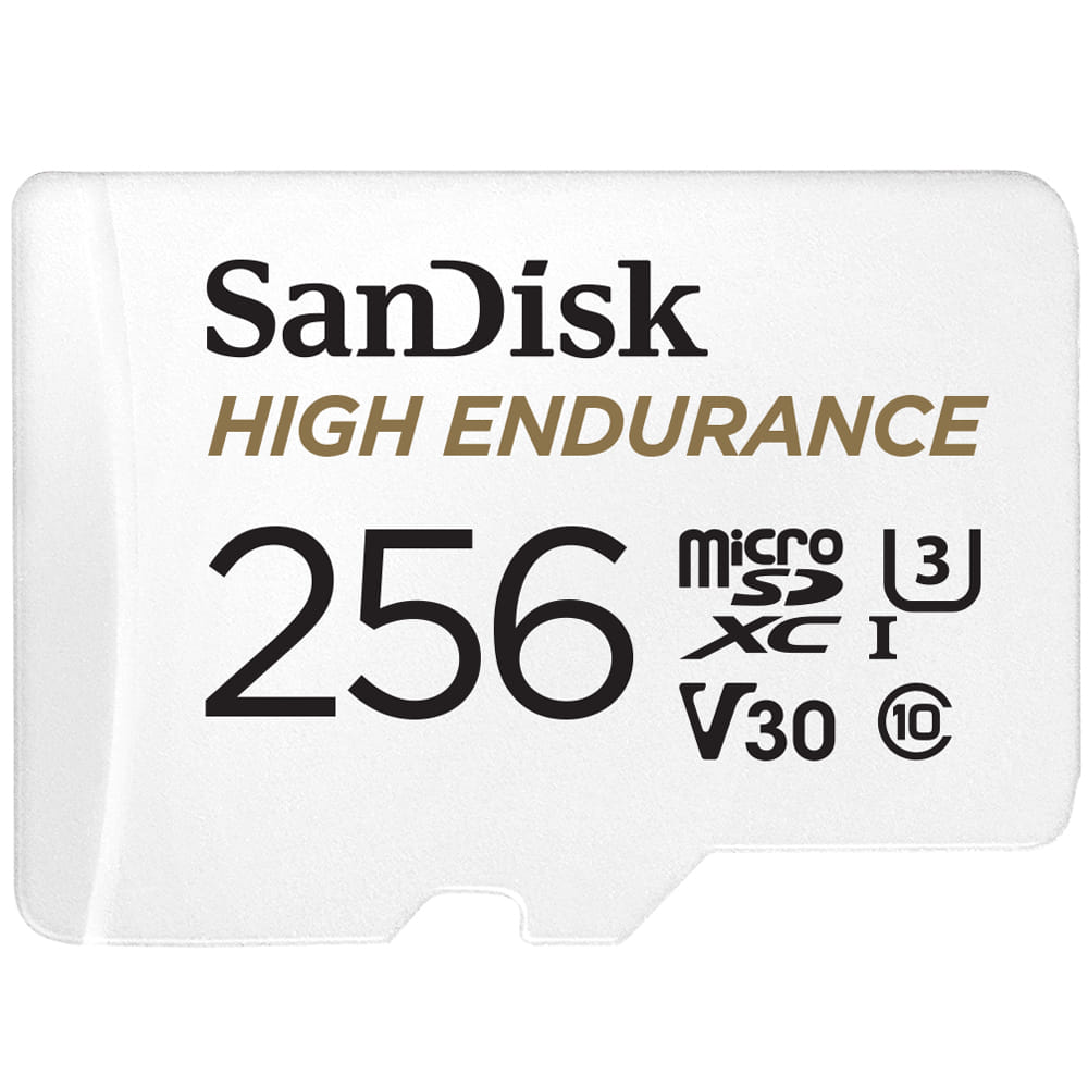 SanDisk 256GB High Endurance MicroSD Card