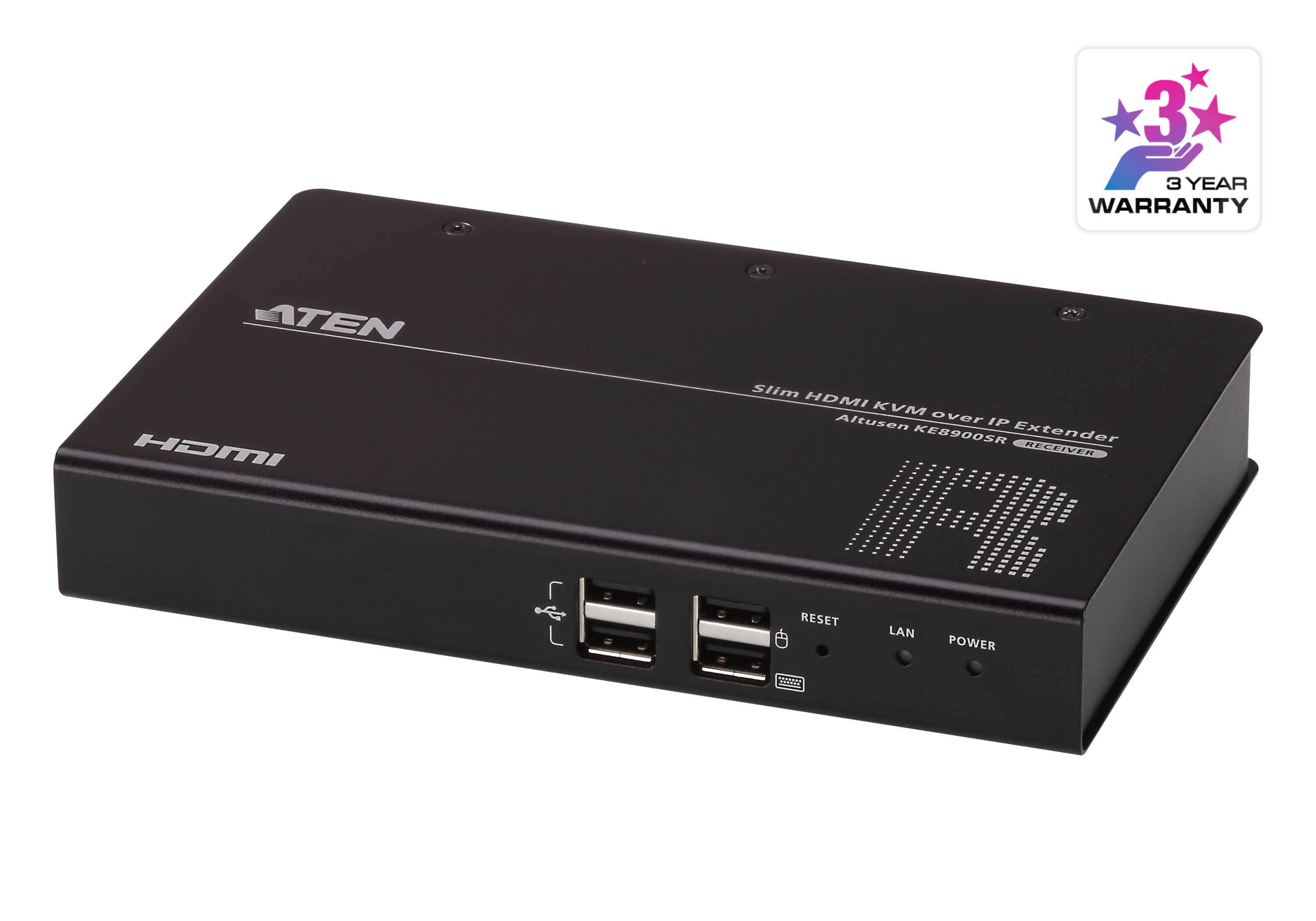 ATEN FHD HDMI Slim KVM Over IP Receiver