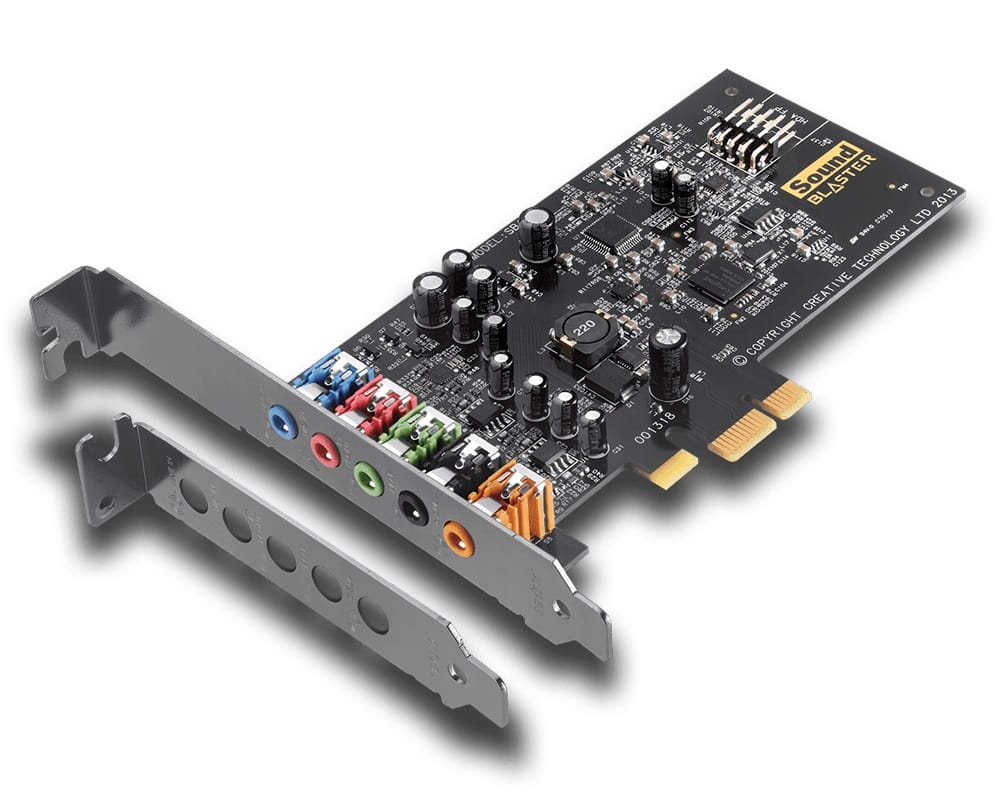 Creative Sound Blaster Audigy FX 5.1 PCIe With SBX Pro Sound Card