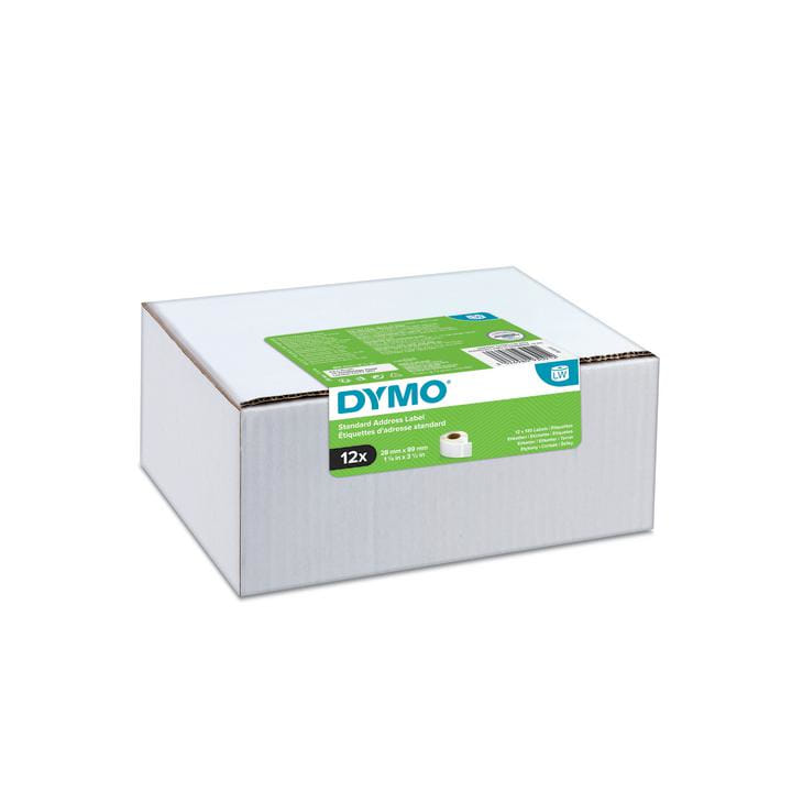 DYMO LW ValuePack - Standard Address Labels 28x89mm 12 Rolls 