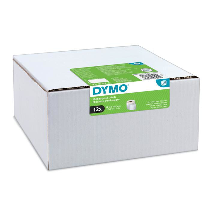 DYMO LW Value Pack - Large Address Labels 36x89mm 12 Rolls 
